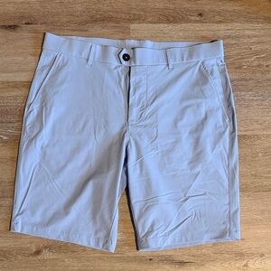 Greyson Montauk Sky Blue Flat Front Shorts size  35